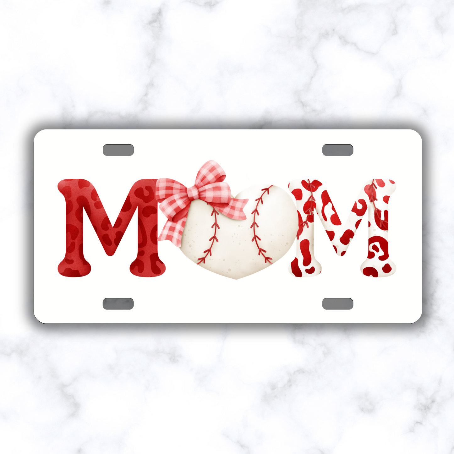 Girly mom car tags