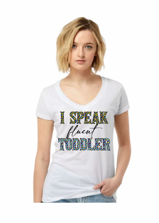 I speak fluent toddler